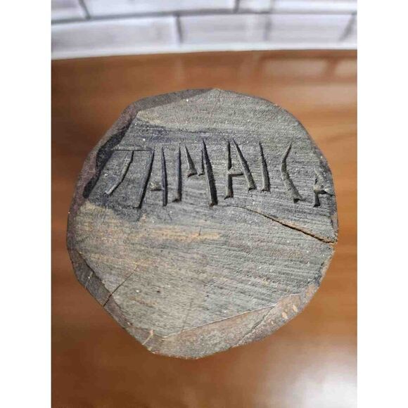 Woman Jamaican Hand Carved Statue Sculpture #A65 - Picture 8 of 8